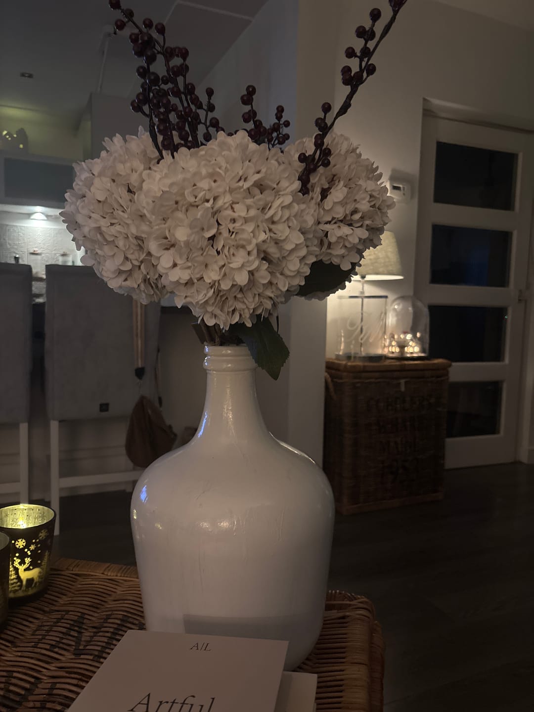 Customer photo review of Grote Zijden Hortensia - Wit