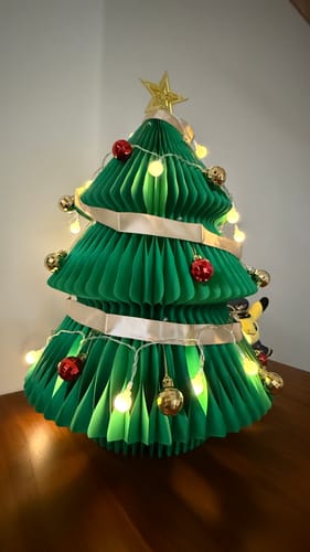 Customer photo review of 雙子聖誕樹『附贈配件』｜十八紙