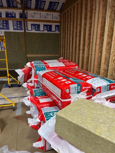 Customer photo review of ROCKWOOL RXCB5523 COMFORTBATT R23 5.5 in. X 23 in. X 47 in (37.53 SQFT)