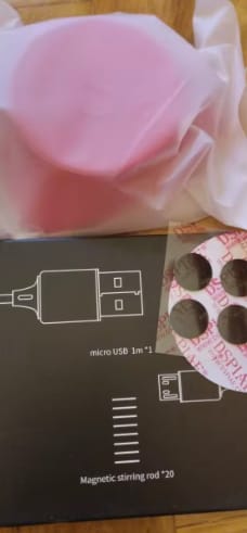 Customer photo review of Magnetic Mixer Pro
