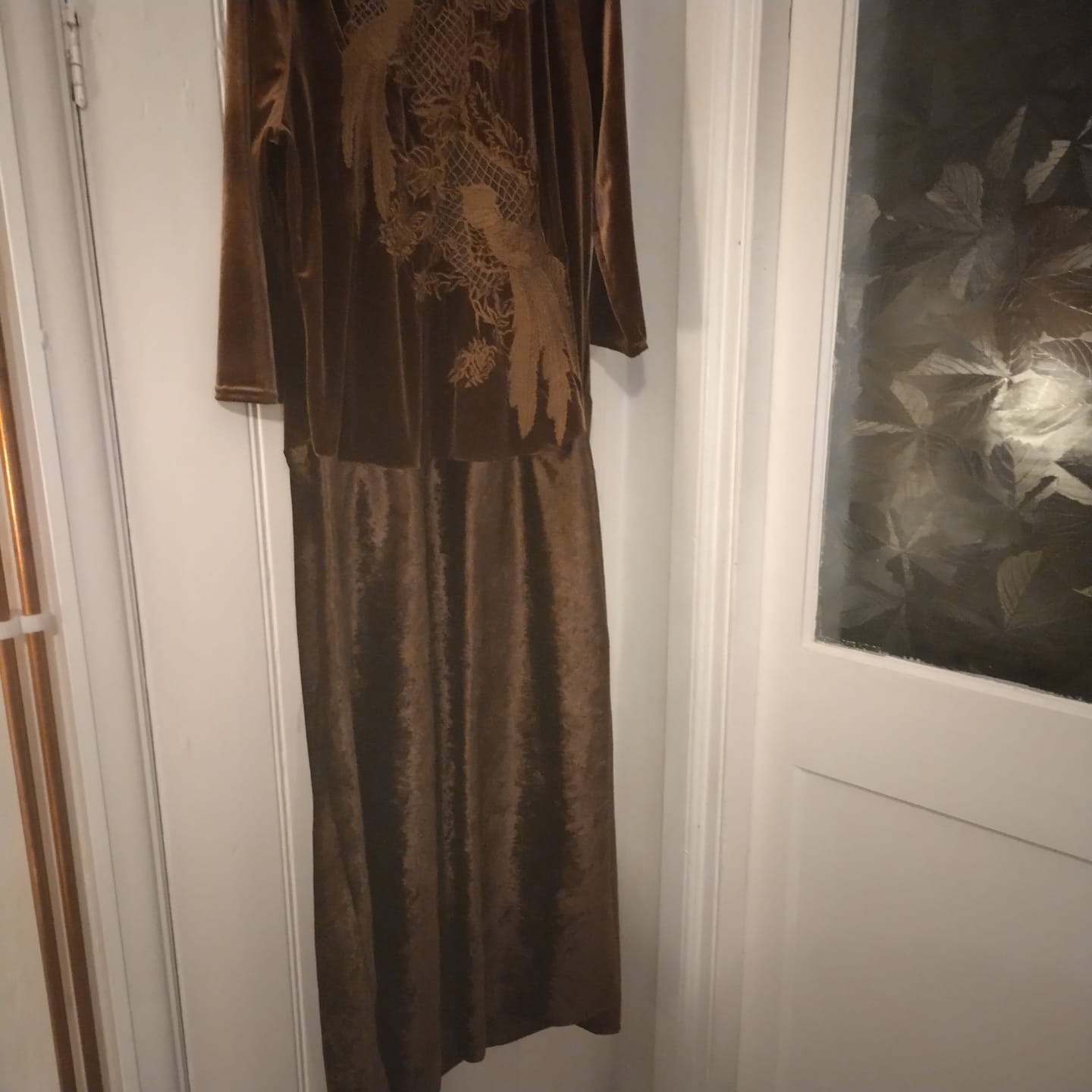 Customer photo review of Crushed Velvet Fabric