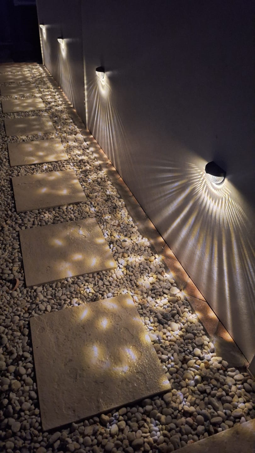 Customer photo review of SolaGarden™ Fence Lights