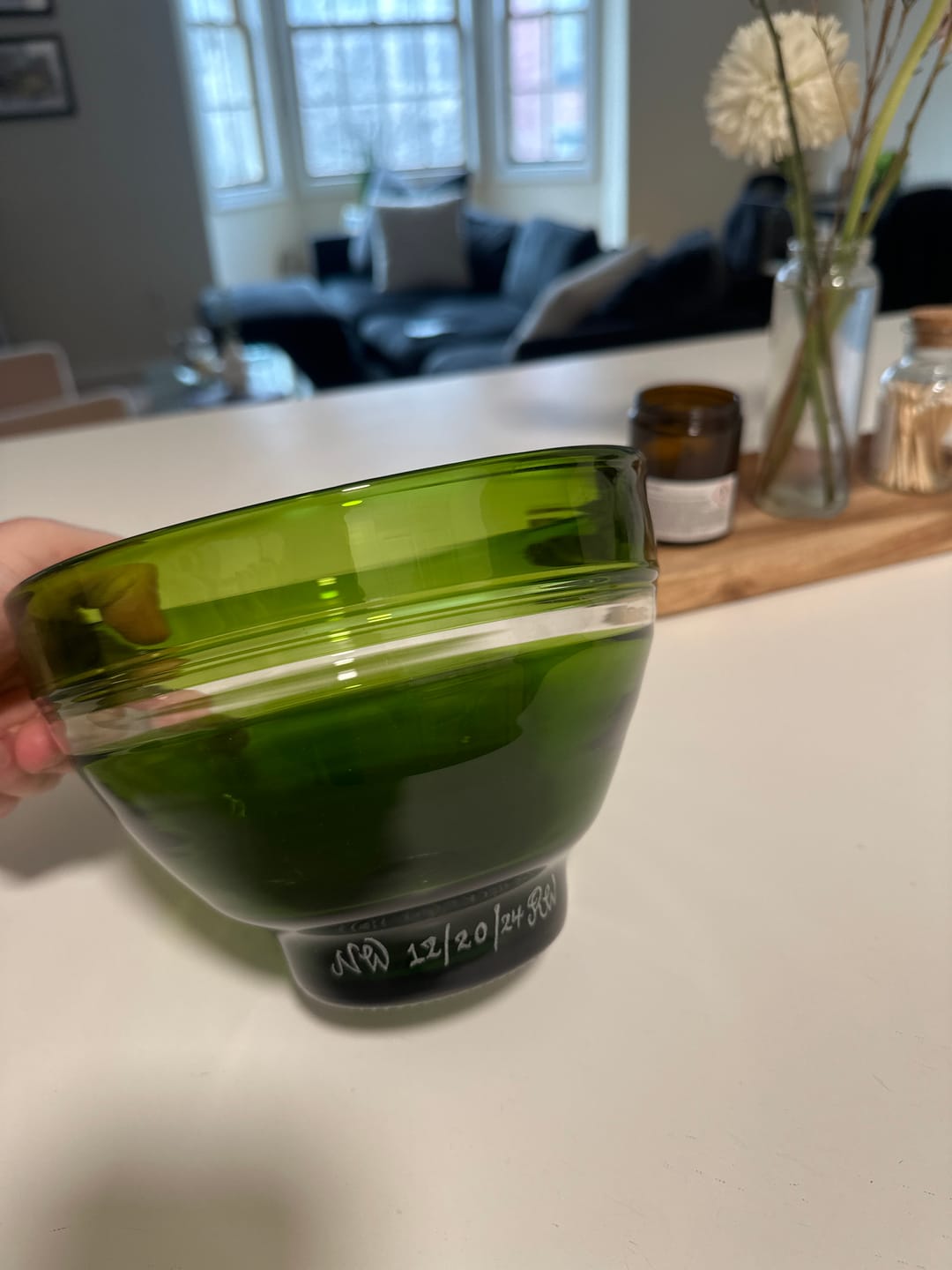 Customer photo review of Keepsake Serving Bowl