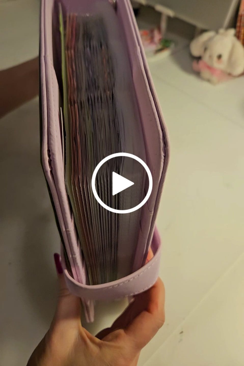 Customer video review of MYSTIC LILAC PINK BINDER - A5 WIDE
