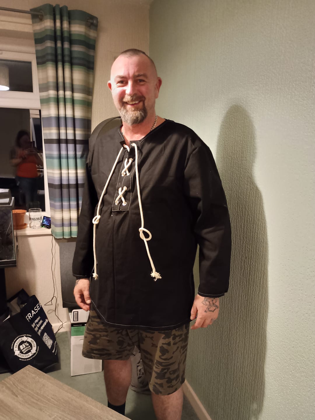 Customer photo review of Plain 100% Cotton Fabric