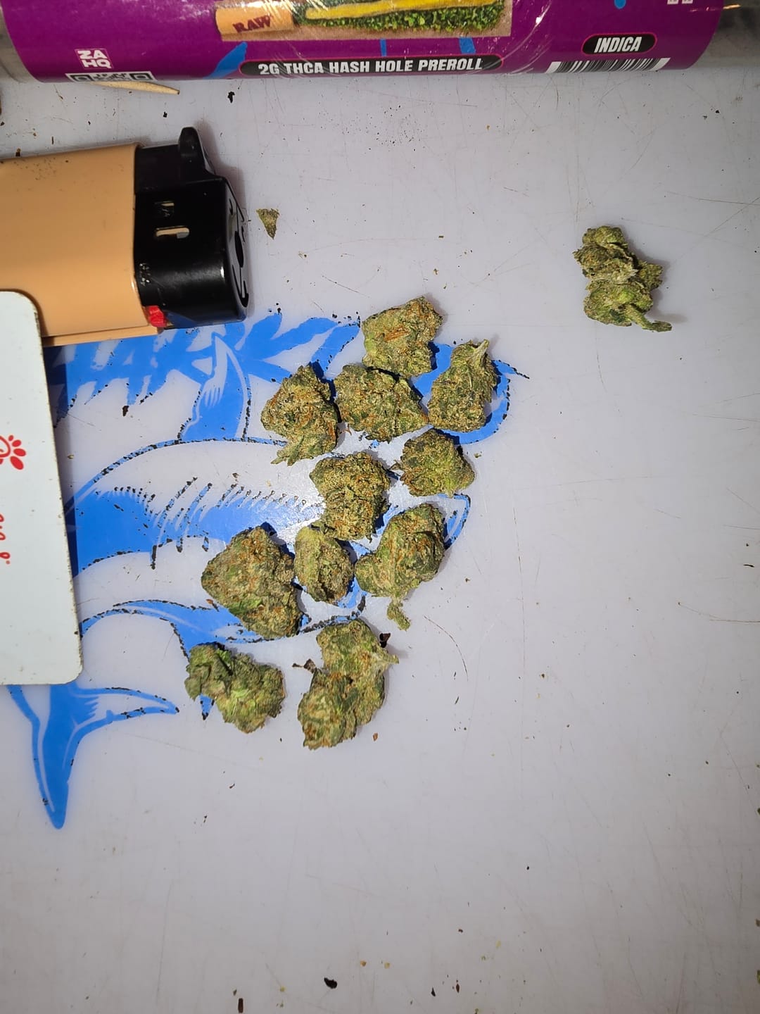 Customer photo review of THCa Exotic Mediums & Smalls