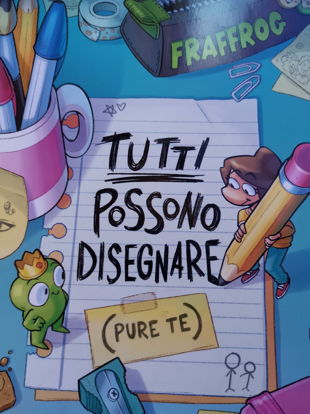 Customer photo review of Fraffrog - Tutti possono disegnare (pure te)