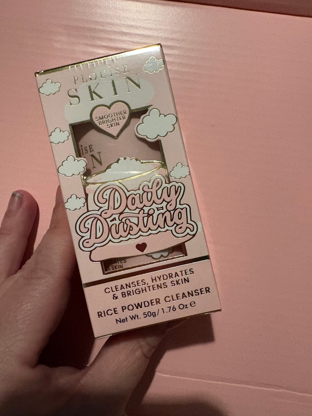 Customer photo review of P. Louise Daily Dusting Rice Powder Cleanser