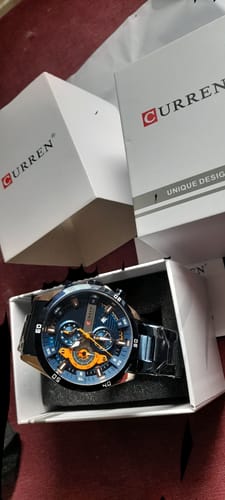 Customer photo review of Curren Madrid® orologio uomo acciaio