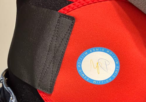 Customer photo review of PROPS CUBAN LINK NECKLACE SET LRG