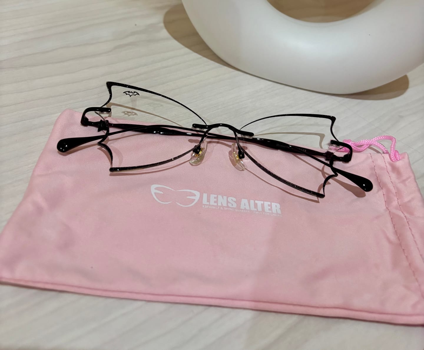 Customer photo review of Batz Eyeglasses