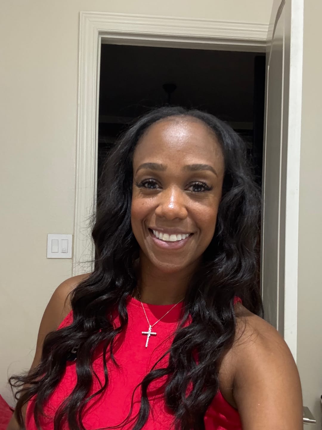 Customer photo review of Light Yaki Human Crochet Hair