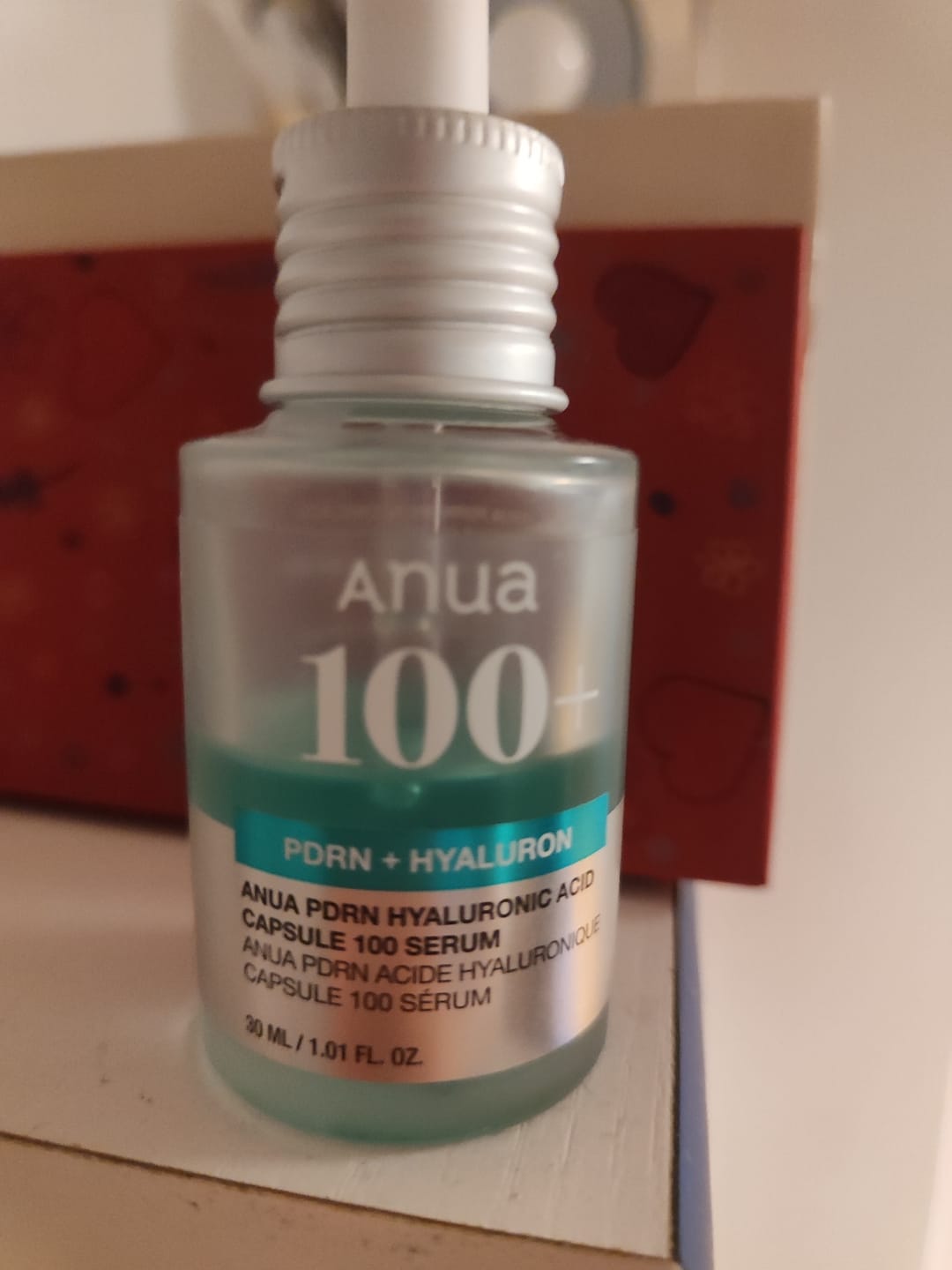 Customer photo review of Serums ar PDRN mirdzuma piešķiršanai ādai Anua PDRN Hyaluronic Acid Capsule 100 Serum