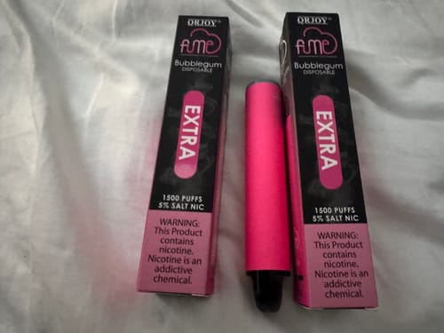 Customer photo review of Fume Extra 1500 Puffs