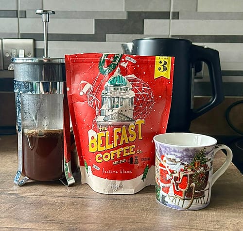 Customer photo review of Christmas Blend Limited Edition | Belfast Coffee
