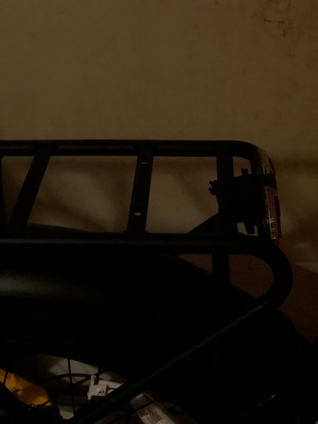 Customer photo review of Rear Rack + Rear Tail Light (for T7)