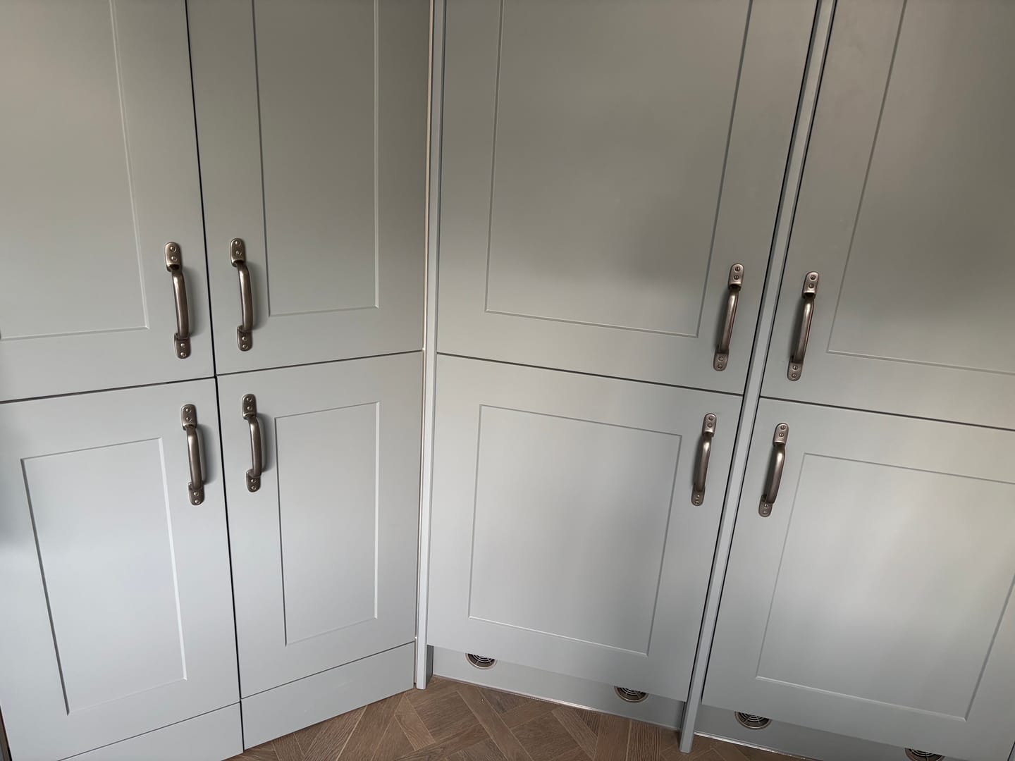 Customer photo review of Classic Cast Iron Cupboard Handles