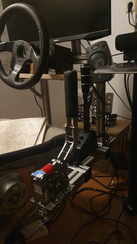 Customer photo review of Simsonn Racing Simulator Pressure Handbrake