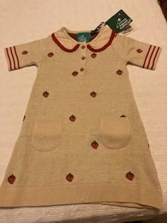 Customer photo review of Strawberry Days Knitted Collar Dress