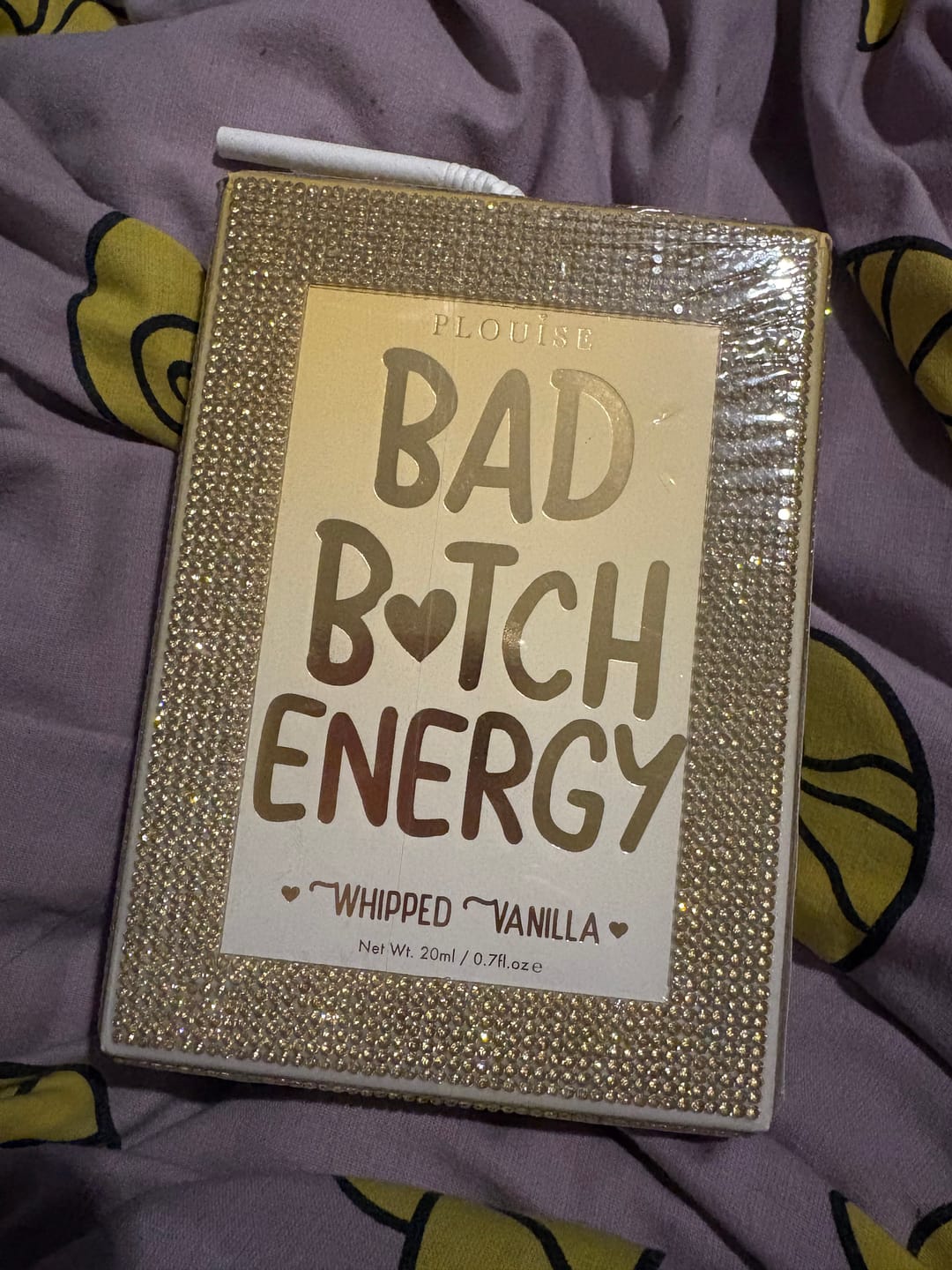 Customer photo review of P. Louise Crystal Bad Bitch Energy Lip Duo
