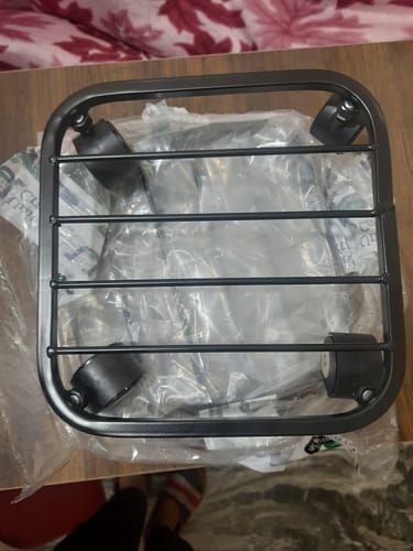 Customer photo review of United Crafts Liva Wheel Pot Stands for Planters