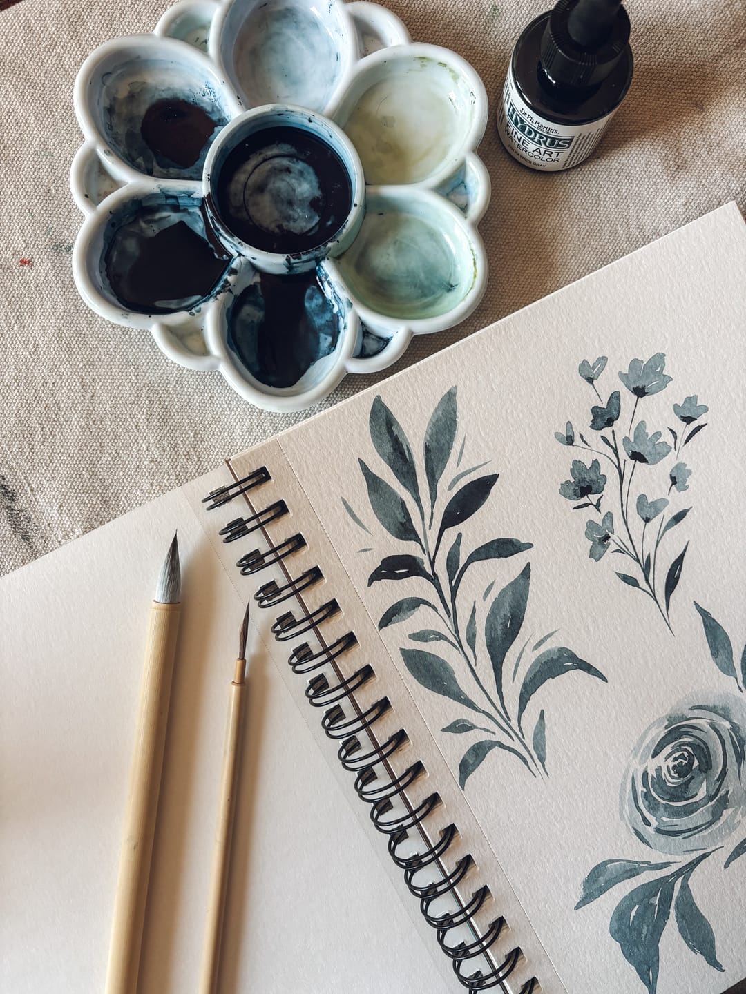 Customer photo review of Chinoiserie Brush Set of 3 - PRE ORDER