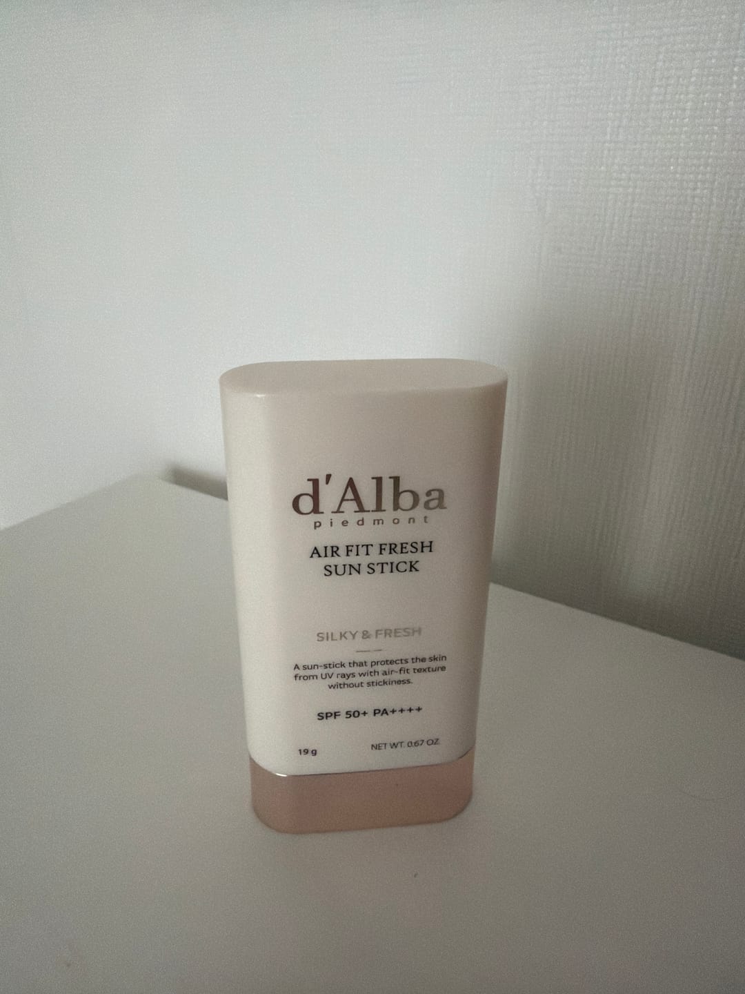 Customer photo review of Universāls saules aizsardzības stiks D’Alba Air Fit Fresh Sun Stick SPF50+ PA++++