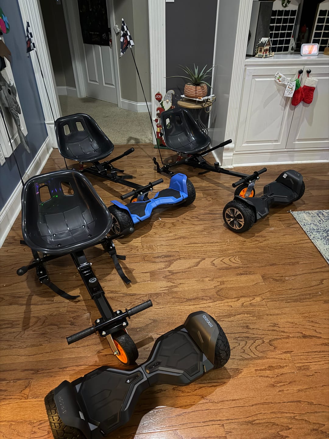 Customer photo review of Gyroor G2 Balancing Scooter  & K2 Go Kart and Seat