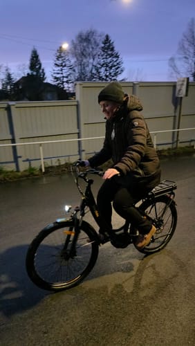 Customer photo review of Electric City Bike C2