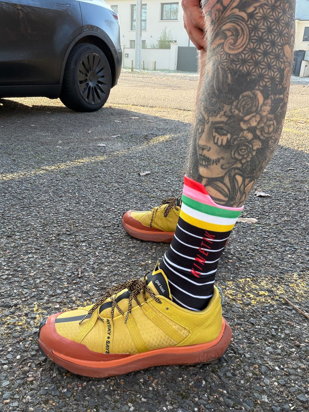 Customer photo review of get lost, saysky edition.