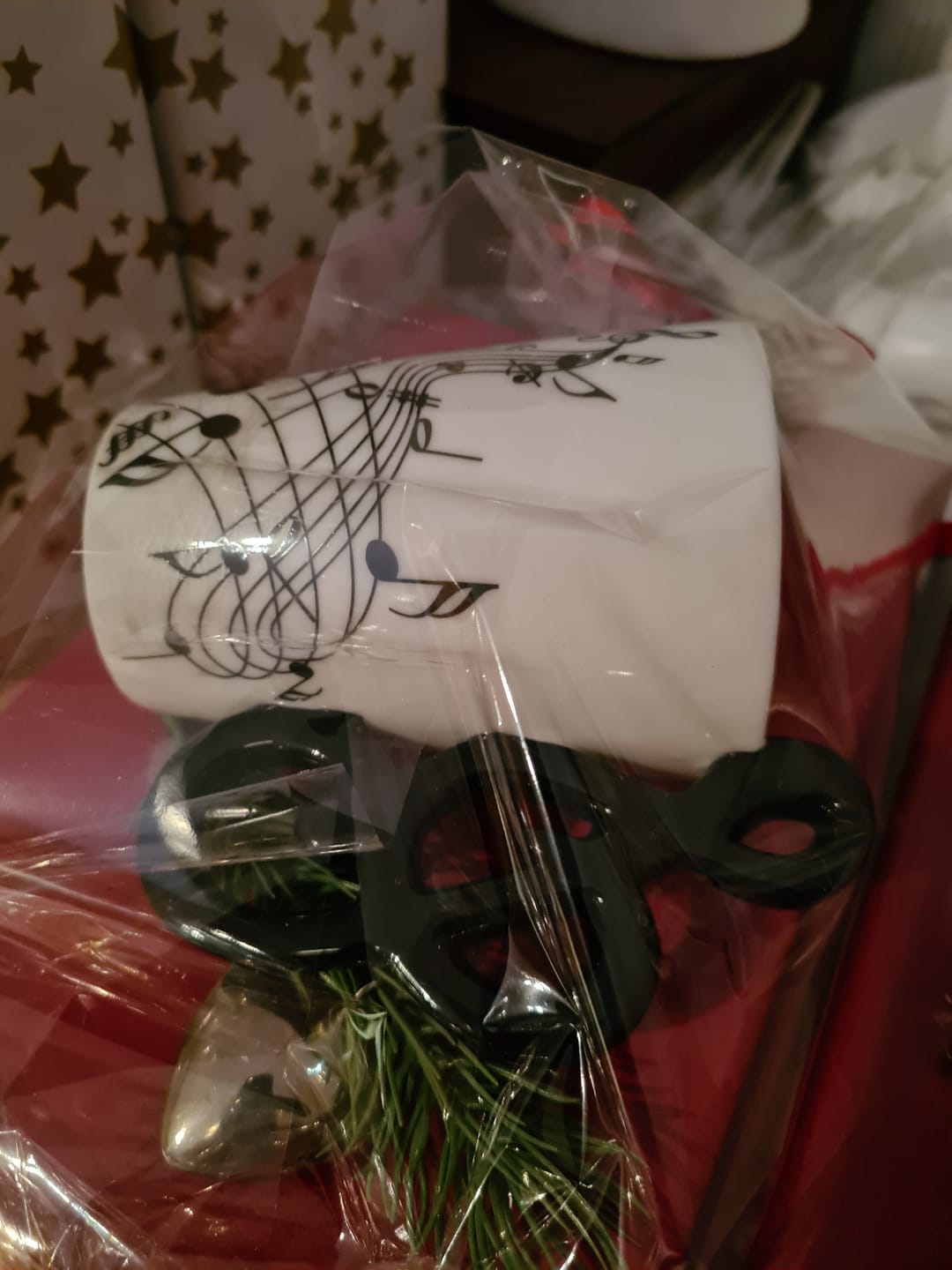 Customer photo review of Originelle Tasse – Violinschlüssel