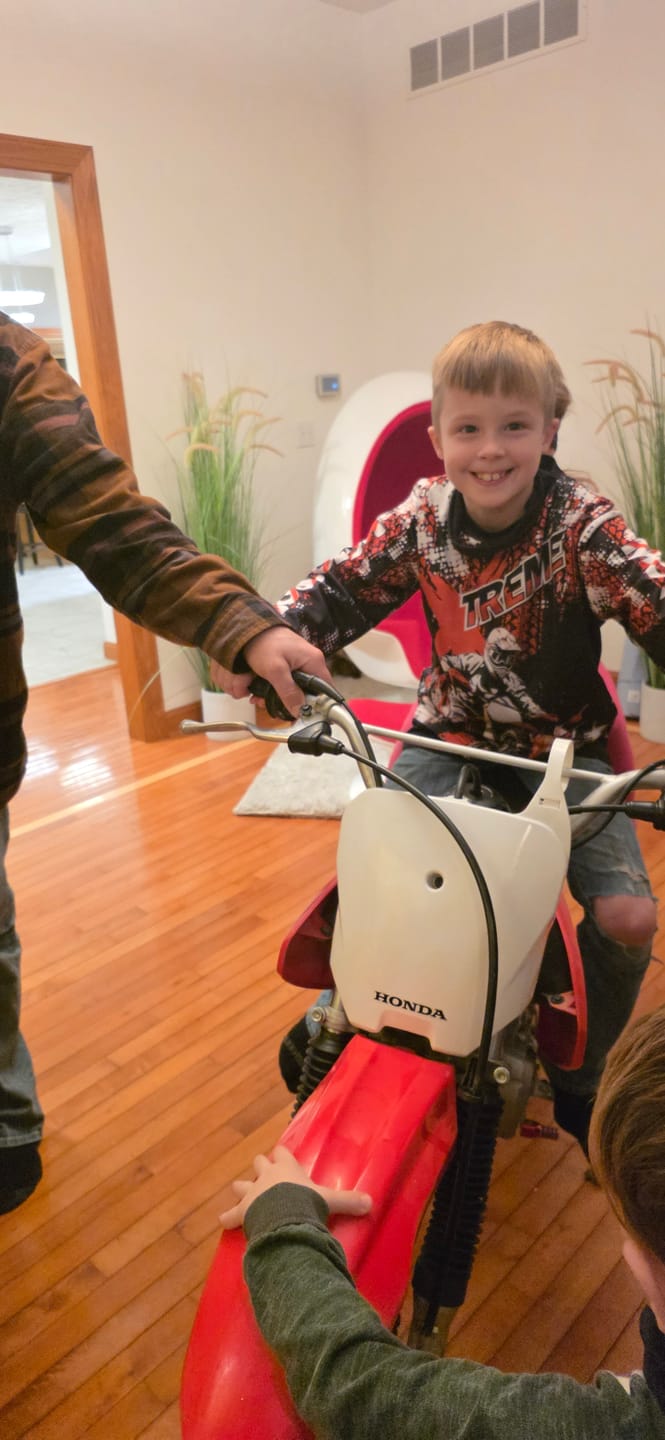 Customer photo review of Motocross Jersey Red UPF30+ Youth Xtreme Dirt Bike Shirt Kids Men Off-road MX Racing XM135