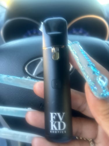 Customer photo review of FVKD EXOTICS THCA ROSIN DISPOSABLE | 3.5G