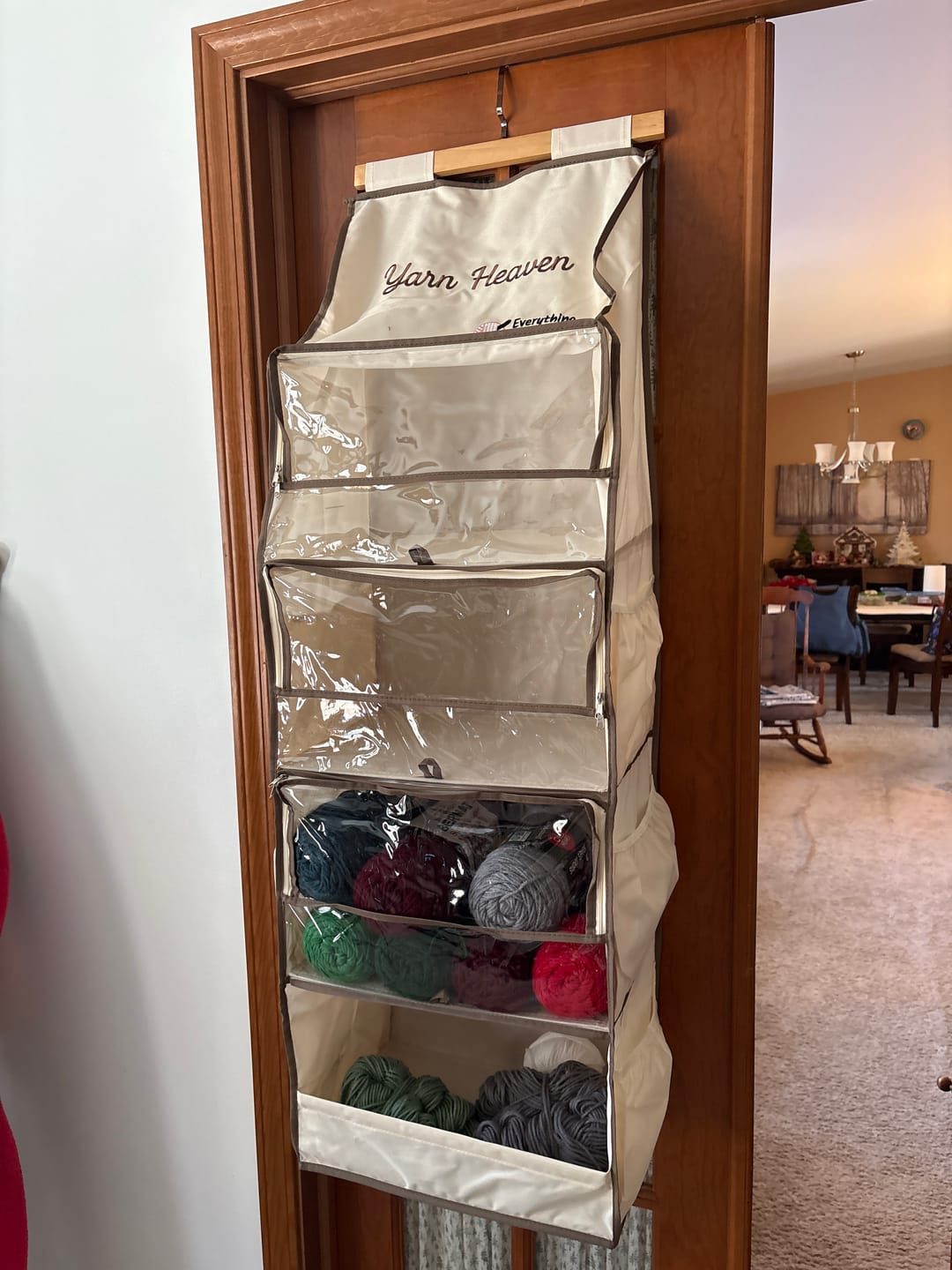 Customer photo review of Yarn Heaven Storage Bag
