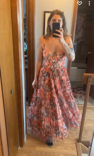 Customer photo review of brianna gown