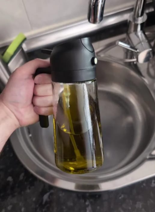 Customer photo review of 2 in 1 Oil Dispenser