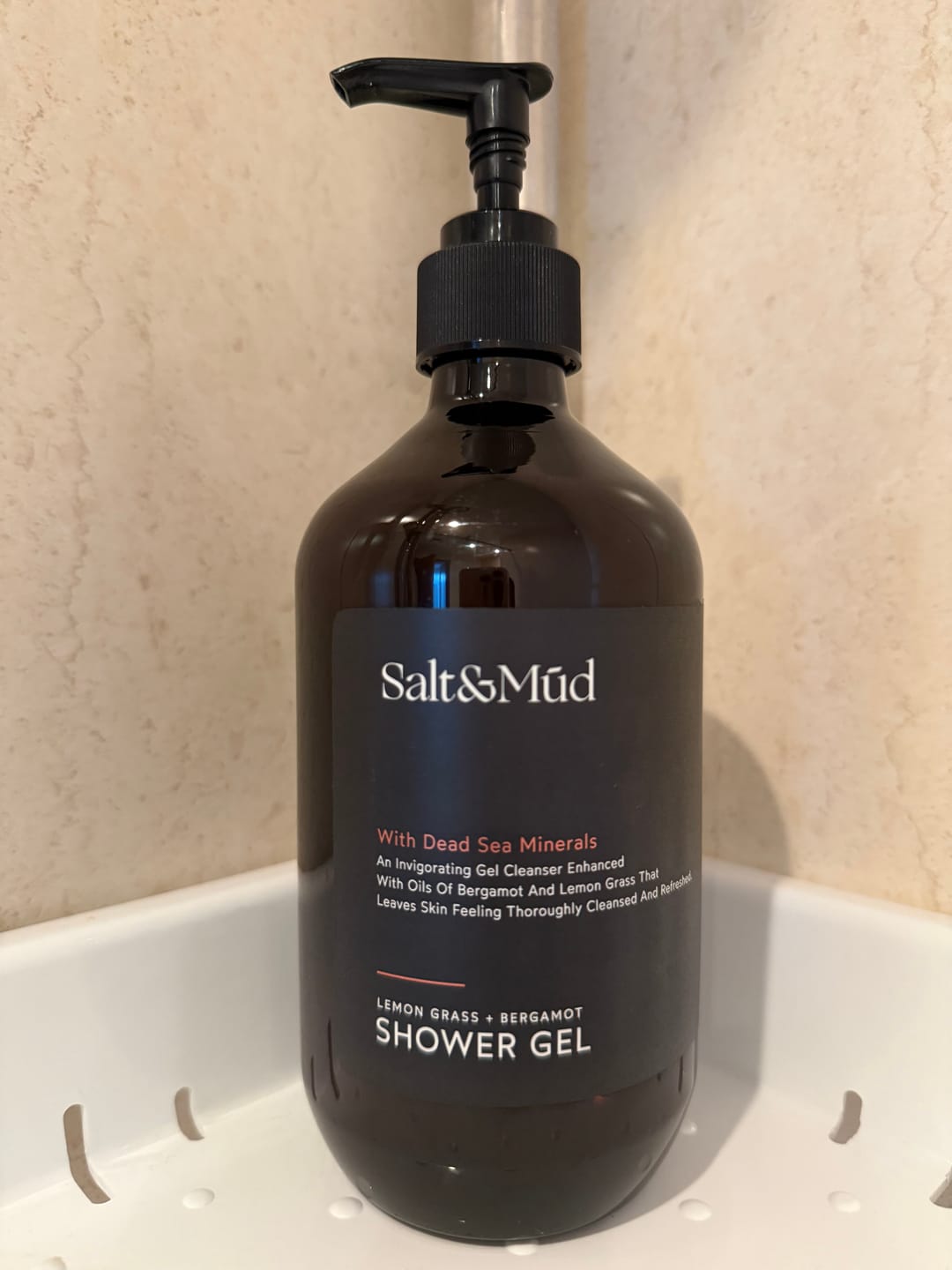 Customer photo review of Shower Gel With Dead Sea Minerals 500ml