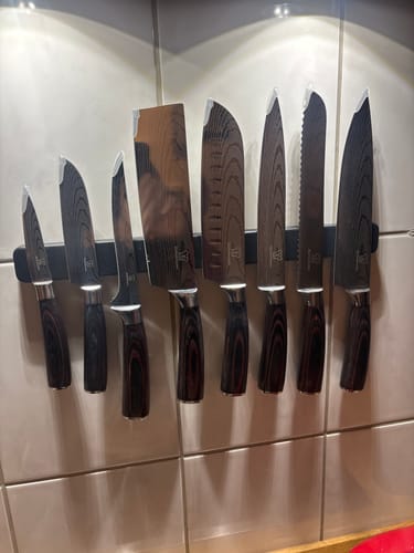 Customer photo review of Asiatisches Messerset Premium 8-teilig