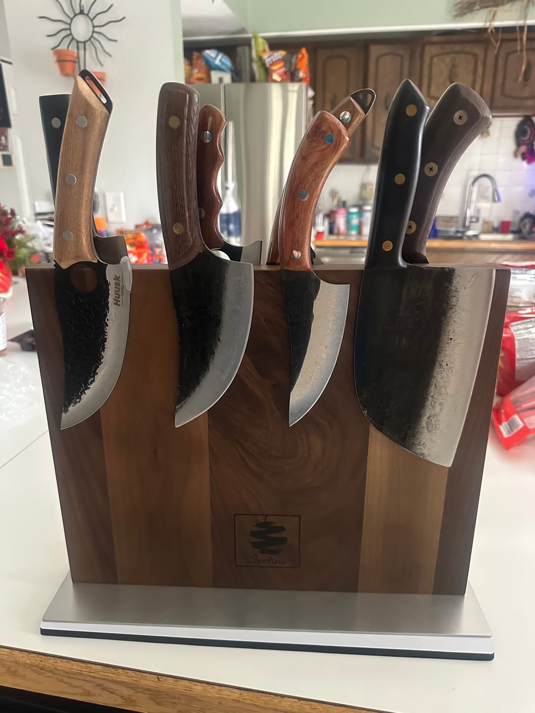 Customer photo review of Lixy 8" Cleaver