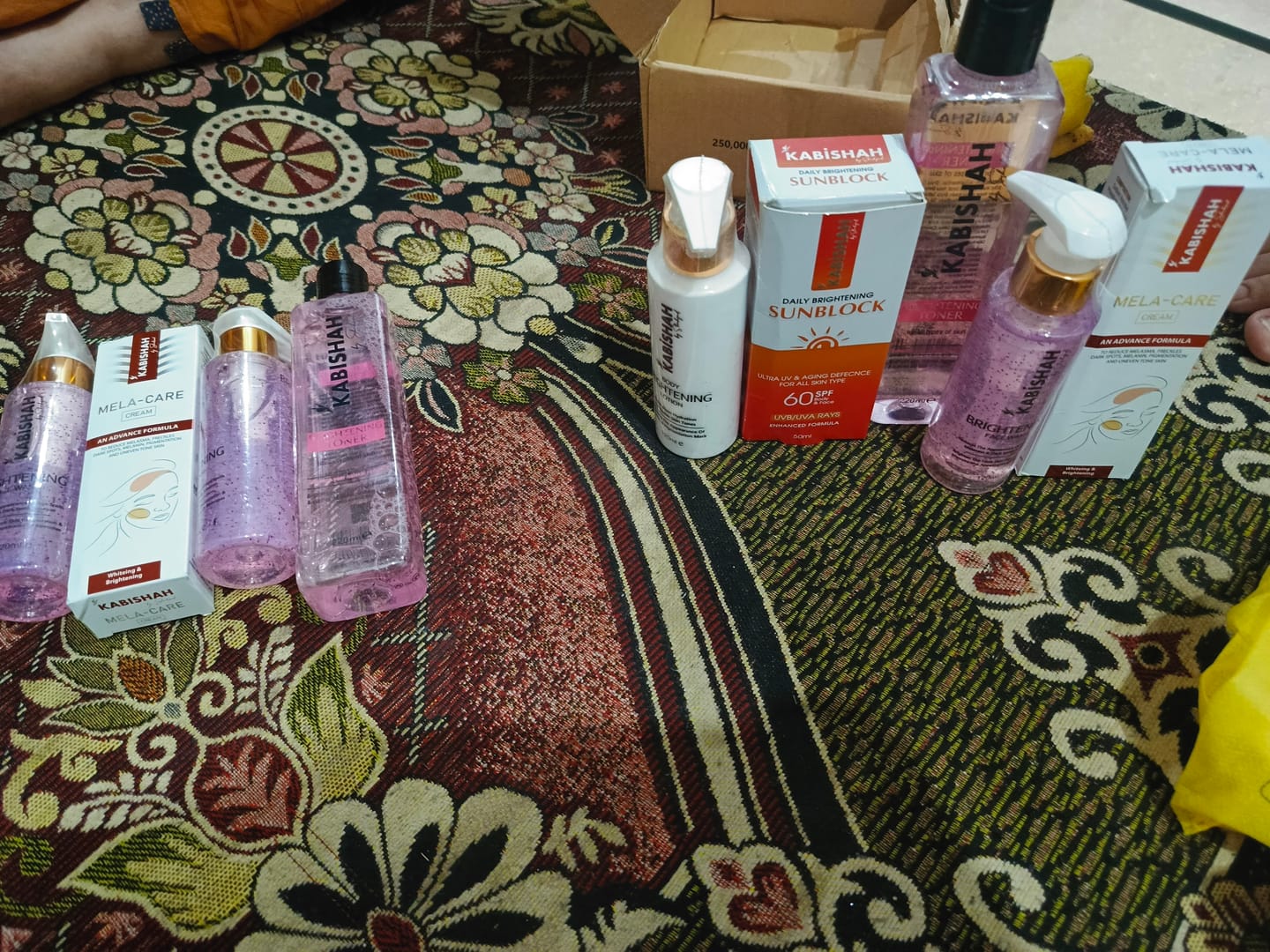 Customer photo review of Gluta Special Radiance Kit