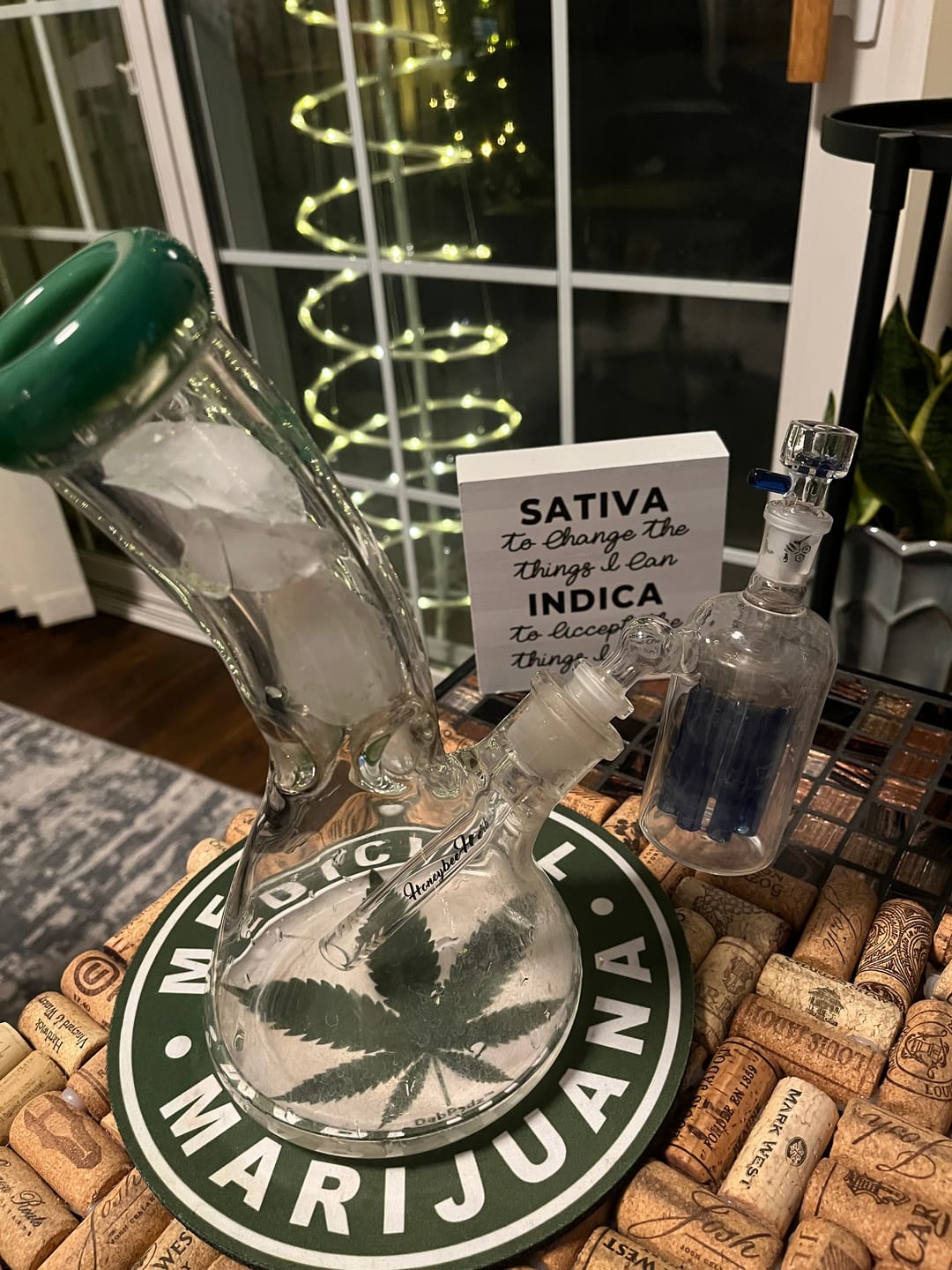 Customer photo review of 8 ARMS TREE PERC GLASS ASH CATCHER