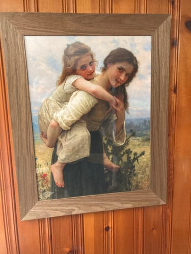 Customer photo review of Pleasant Burden | William-Adolphe Bouguereau | 1895