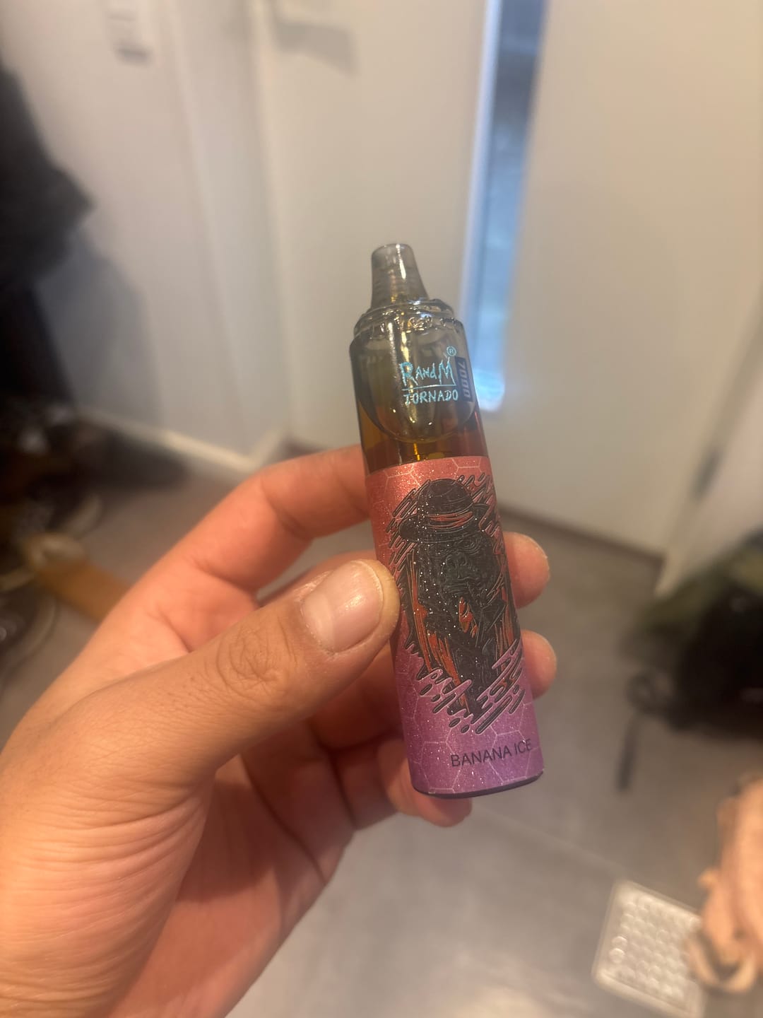 Customer photo review of RandM Tornado 7000 Puff Disposable Vape Zero Nicotine (Box of 10)