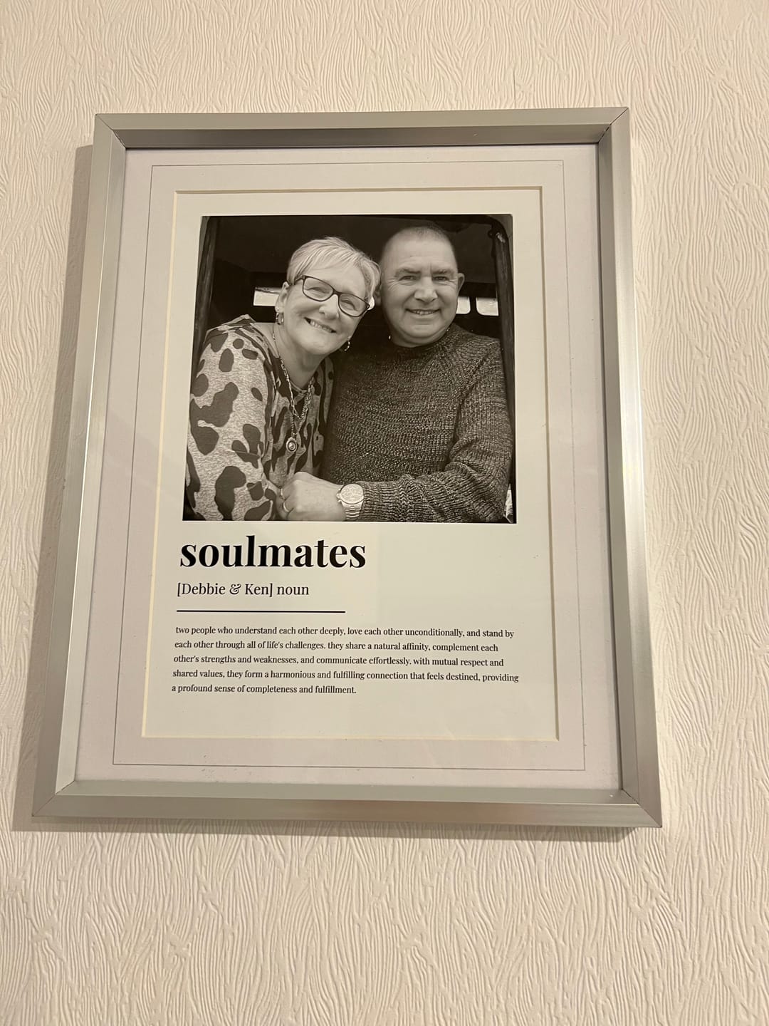 Customer photo review of Personalised Friendship Definition Photo Print