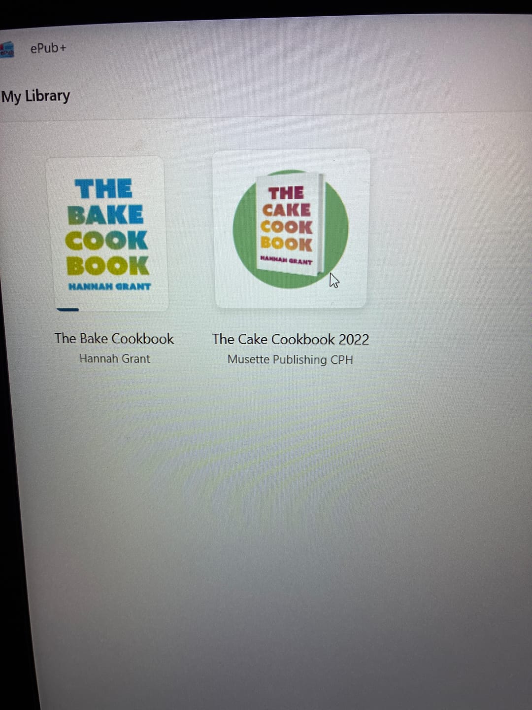 Customer photo review of The Bake Cookbook - E-bog (E-pub)