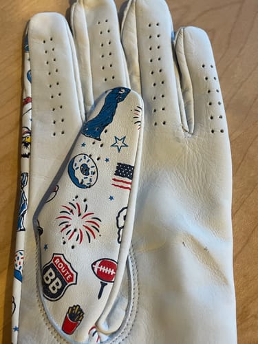 Customer photo review of USA Glove White