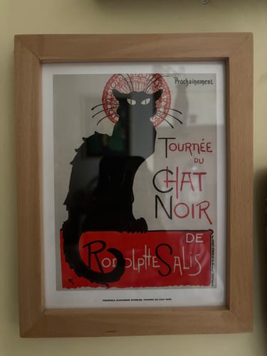 Customer photo review of The Ophile Alexandre Steinlen - Tournee Du Chart Noir