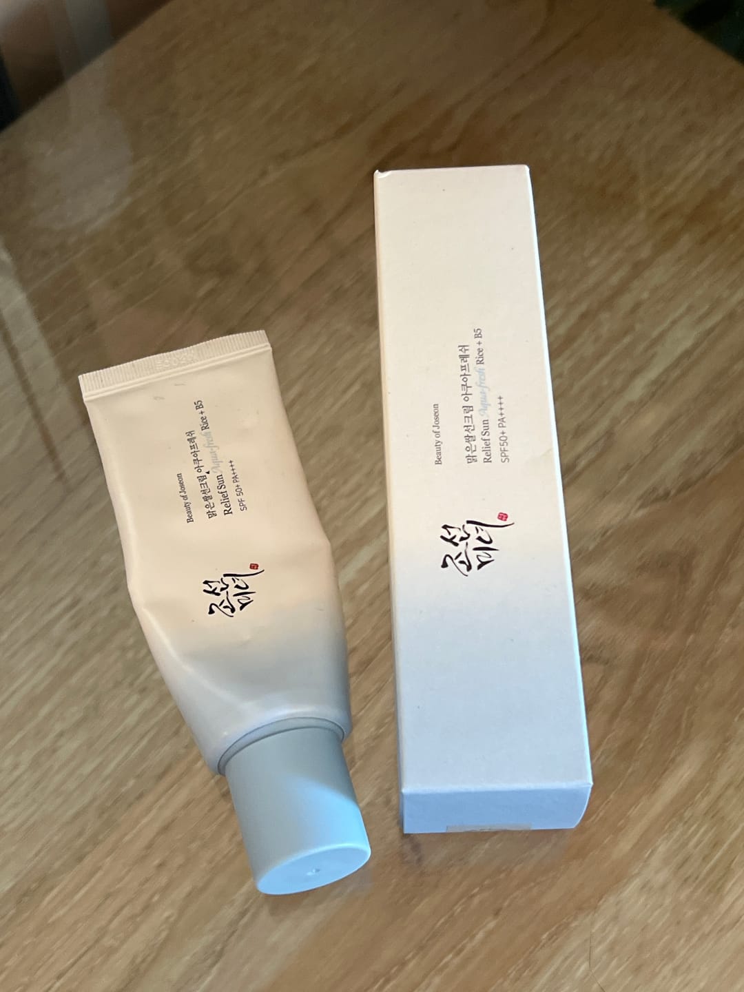 Customer photo review of واقي الشمس بريليف صن أكوا فريش من بيوتي أوف جوسون - 50مل