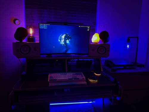 Customer photo review of MelGeek Modern97 Mechanical Keyboard Ocean