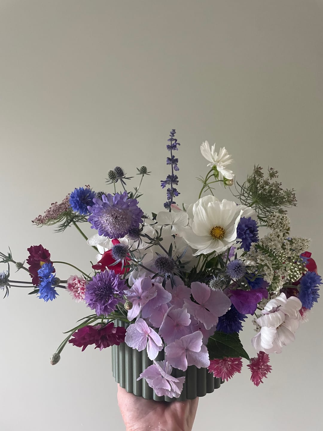 Customer photo review of The Millie vase